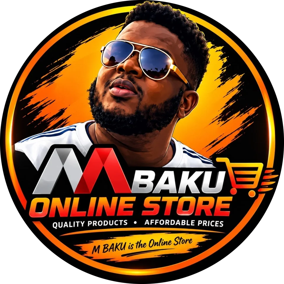 MBAKU Online Store logo: quality products, affordable prices